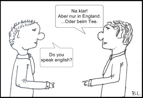 In Deutschland sprechen wir deutsch