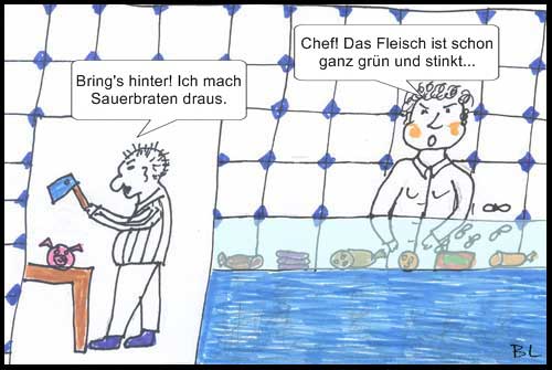 Gammelfleisch und kein Ende
