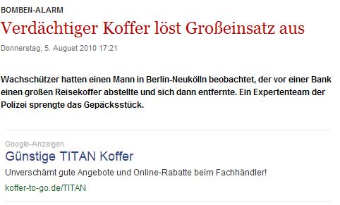 Kofferalarm
