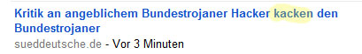 Hacker kacken den Bundestrojaner